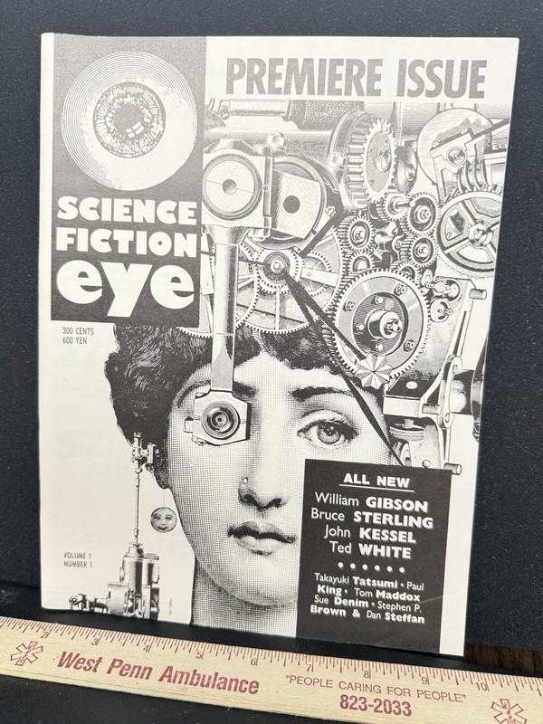 Science Fiction Eye Magazine Premier Issue #1 from Winter 1987