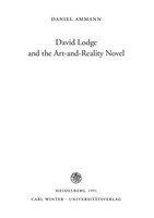 David Lodge And The Art-And-Reality Novel Daniel Ammann Taschenbuch 184 S. 2020