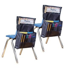 Black Chair Pocket, Pack of 2