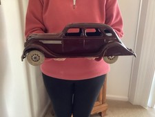 Vintage Kingsbury Pressed Steel Chrysler Airflow 14 1930s