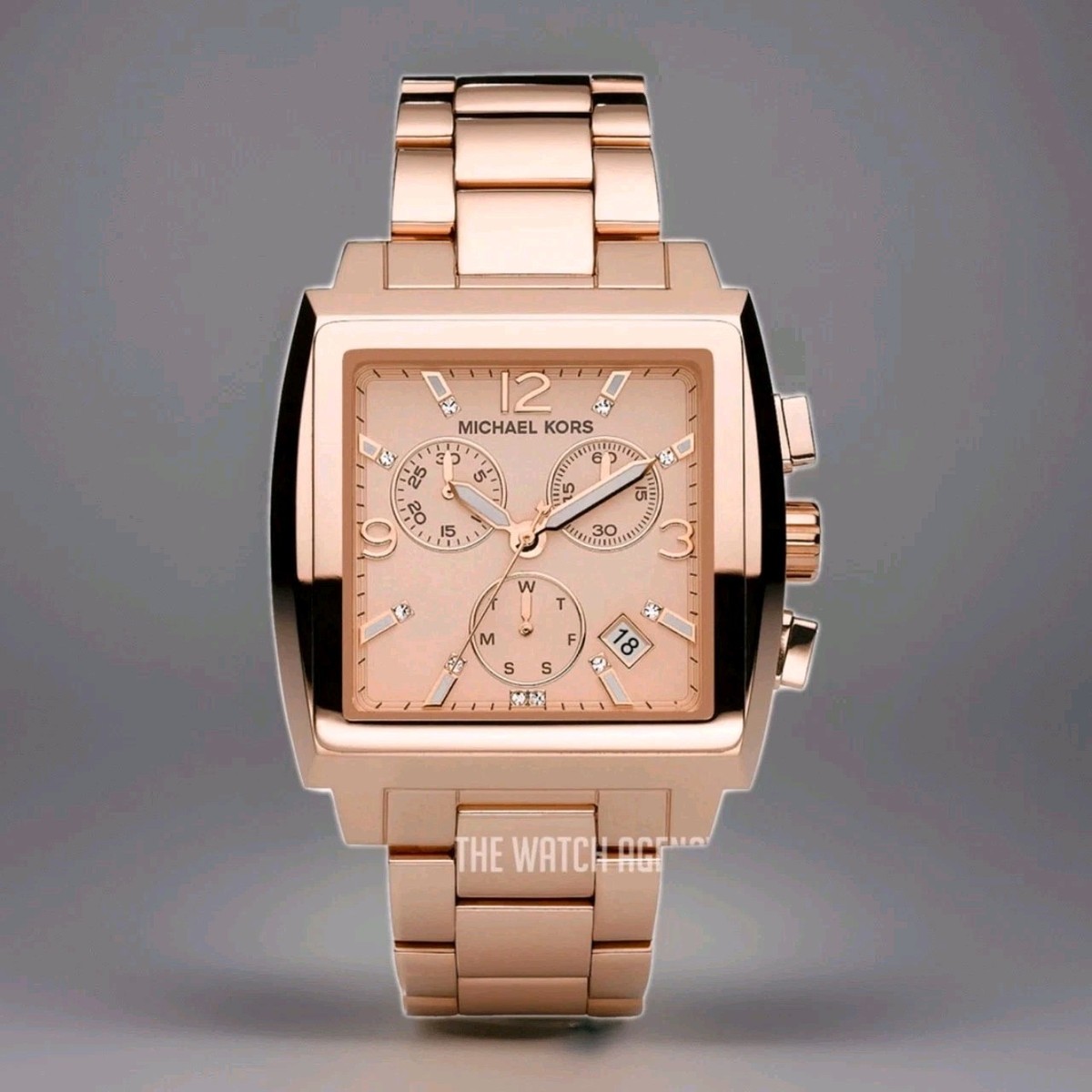 Michael Kors Rose Gold Tone Stainless Steel Chronograph  display picture 1