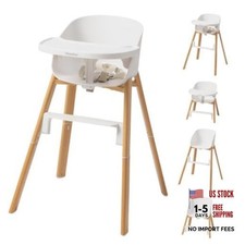 White 4-in-1 Baby High Chair - 4-in-1 for Baby