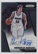 2017-18 Panini Prizm Signatures Nemanja Bjelica #SG-NB Auto pu3