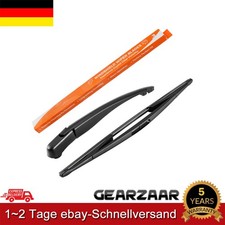 Wischerarm Hinten Geeignet für Opel Corsa C X01 2000-2009 Schwarz 1273848 Gummi