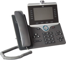 Cisco CP-8865-K9 IP Phone 8865 Wired/Wireless VoIP HD Video Business Phone