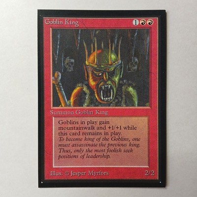 Goblin King x (1) MTG - Collectors' Edition (CE) - EX/NM