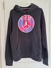 Jordan x Paris Saint-Germain Fleece Pullover Hoodie Medium