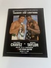 Vintage Julio Cesar Chavez vs. Meldrick Taylor On Site Program /Scorebook 1990 — photo 1