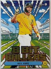 Nick Kurtz 2026 Topps Series 1 Celebration 8 Bit Ballers #8B-6 Athletics