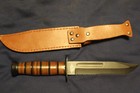 Knife USMC Leather Sheath M-122MR-SO — photo 4