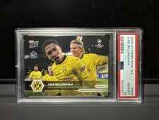 2020-21 Topps Now UEFA UCL ROOKIE #065 Jude Bellingham w/ Erling Haaland PSA 10