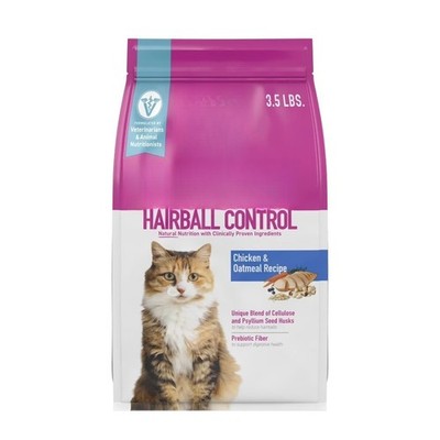  True Solutions Adult Hairball Control Formula Dry Cat Food, Chicken, 3.5 lbs.