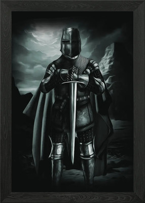 Kreuzritter Tempelritter 5 gerahmte Wandbilder Poster Leinwanddruck Bild
