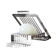 Heavy Duty Aluminium Egg Slicer for Hard Boiled Eggs Strawberry Slicer Stainless