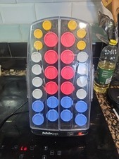 Babyliss Pro Ceramic Heated Roller Set in case with 30 Rollers  NO CLIPS