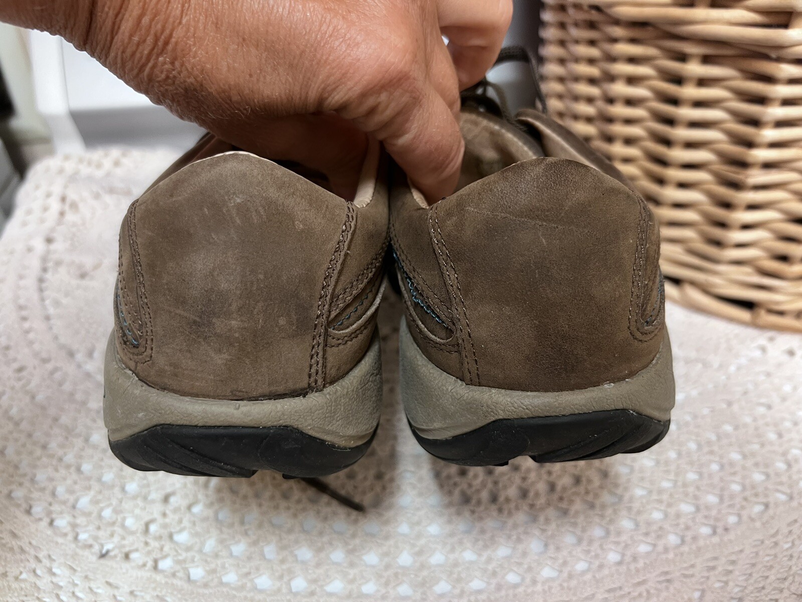 Scarpe Oxford Keen da donna 7 5 M in pelle marrone da passeggio escursionismo EU 38 comode veloci!