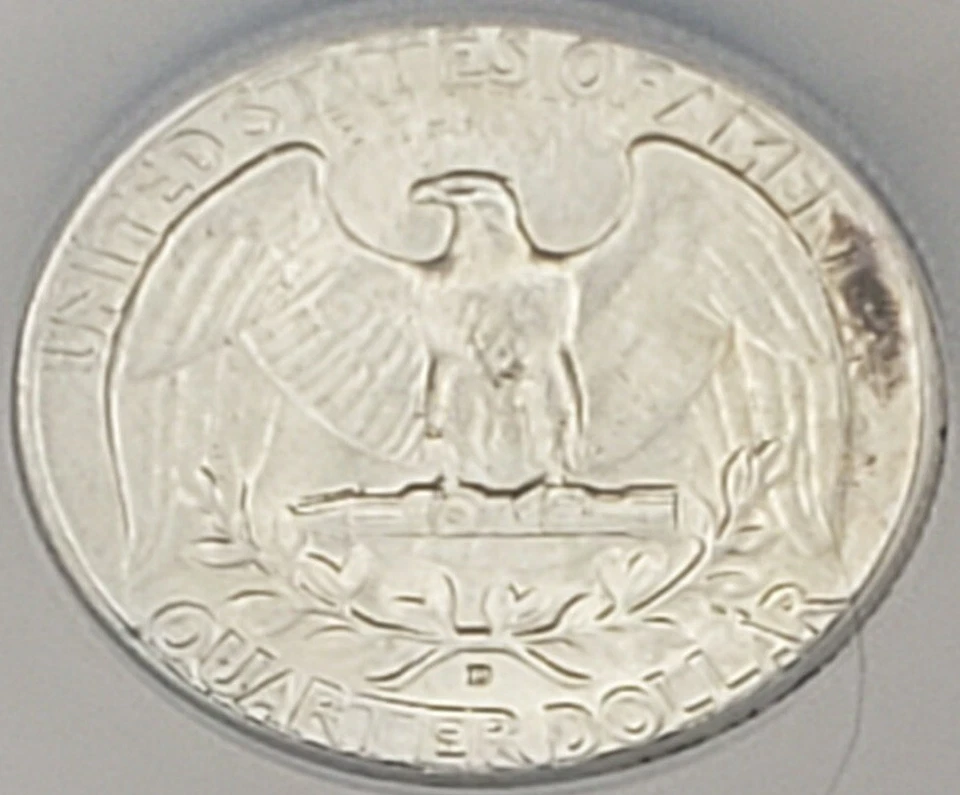 ◇MintSF◇ 1941-D, Washington Silver Quarter, NGC Uncirculated, Wheel Mark Obverse - Image 4 of 4