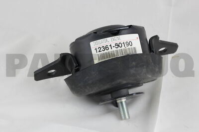 1236150190 Genuine Toyota INSULATOR, ENGINE MOUNTING, FRONT 12361