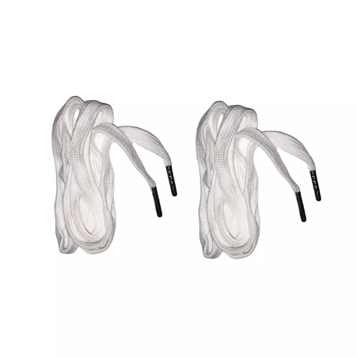 2 Replacement Drawstring String for Pants Sweatpants Sweatshirt Hooded  White