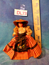 Vintage Celluloid French Provincial Folk Spring Costume Doll Bretagne DL73