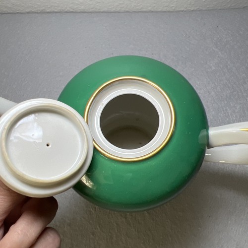 Richard Ginori Teeservice Set Gio Ponti Keramik Smaragdgrün Art Deco selten - Bild 4 von 20