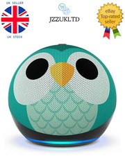 Echo Dot 5th Gen 2022 release Kids | Owl - USA IMPORT