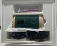 KS100 IPL LASER PERMANENT HAIR REMOVAL SYSTEM PAIN FREE GREEN W/SUNGLASSES NIB