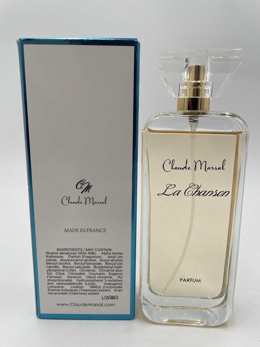 Claude Marsal La Chanson Parfum Pour Femme 3.4 oz | eBay