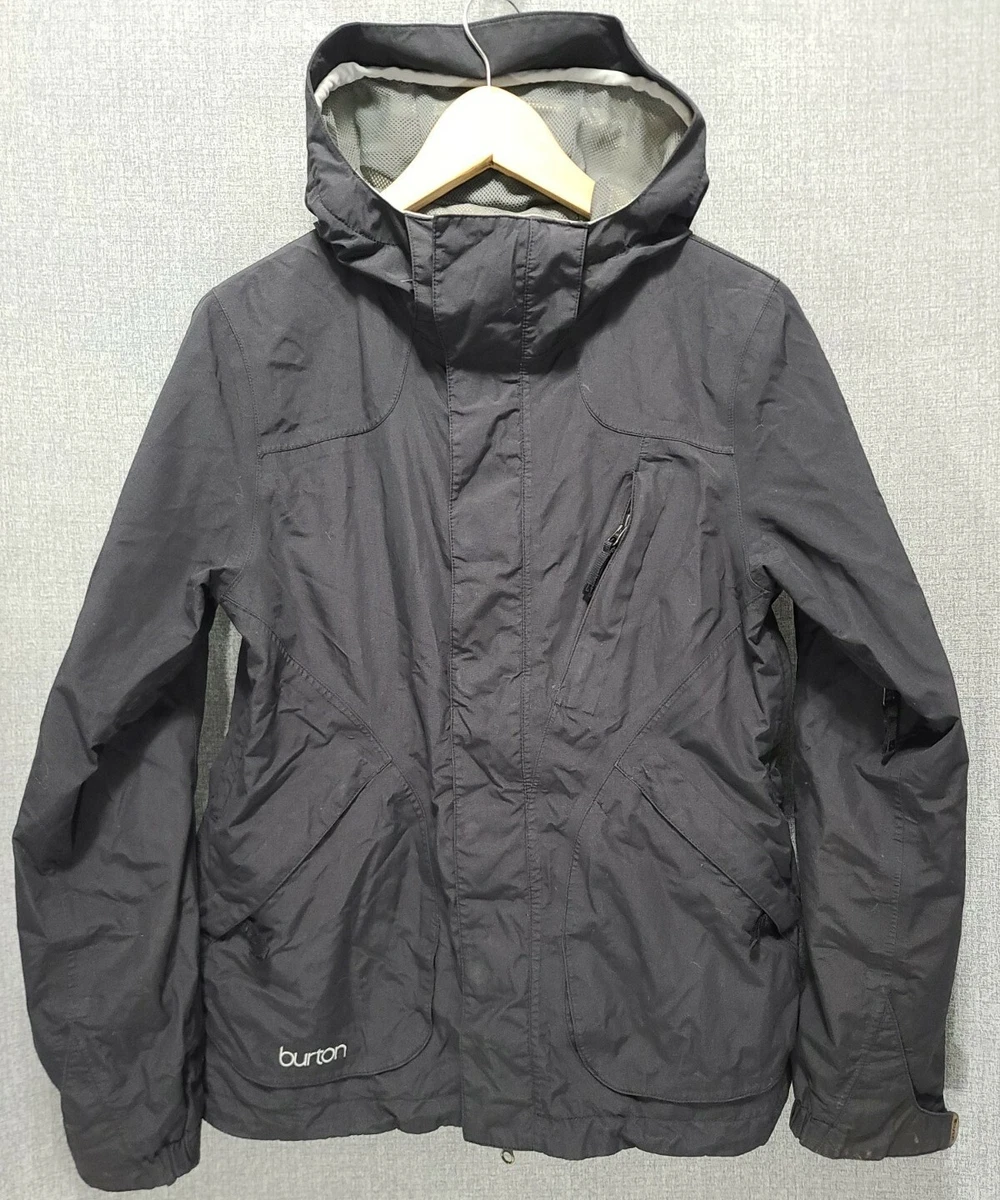 Burton Outlast Gore-tex Ski Snow Jacket Women's Small Hooded Vented Black  B31 | eBay