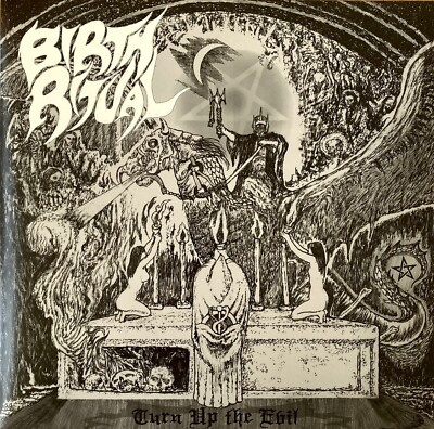 BIRTH RITUAL - TURN UP THE EVIL LP JAPANESE METAL ABIGAIL GISM SABBAT PARASITE
