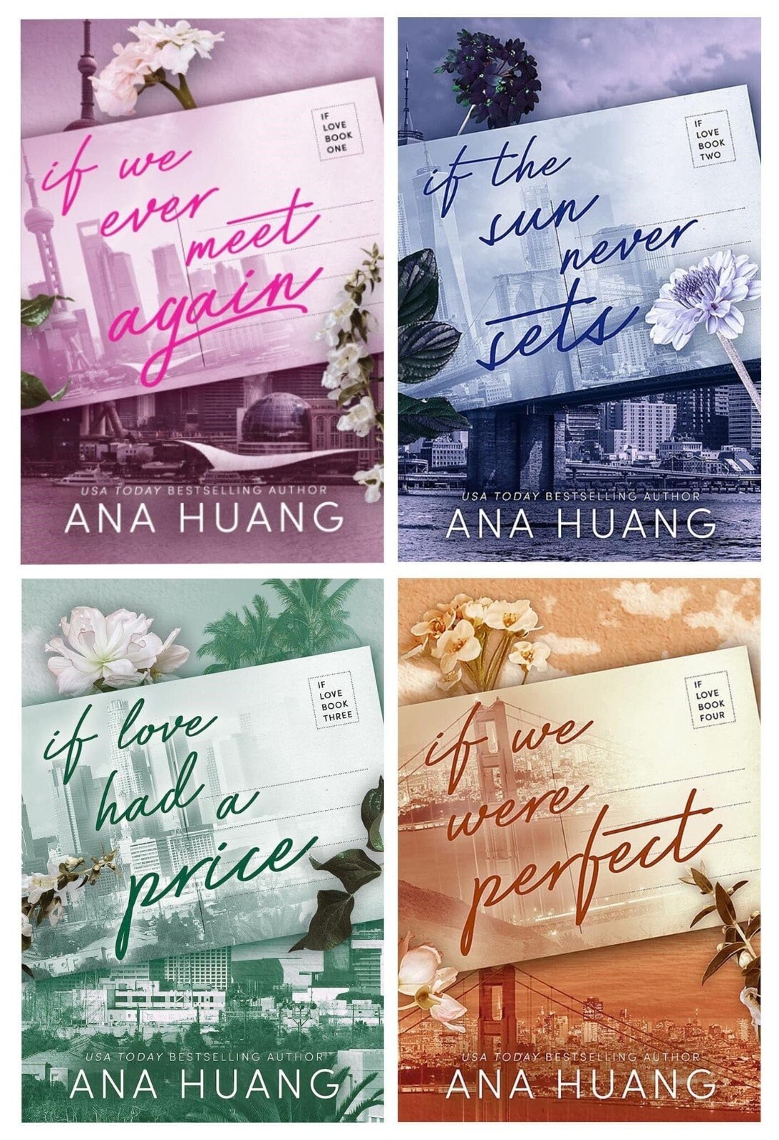 If Love Series 4 Books Collection Set by Ana Huang If We Ever Meet Again, Sun - Image 3
