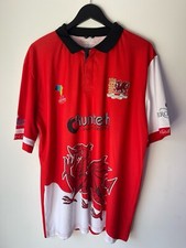 WALES SENIORS CRICKET WORLD CUP 2020 SHIRT JERSEY MATCH WORN #11 SIZE XXL