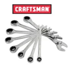 New Craftsman 144 Position Ratcheting Wrench SAE or Metric Set of 8 or 16