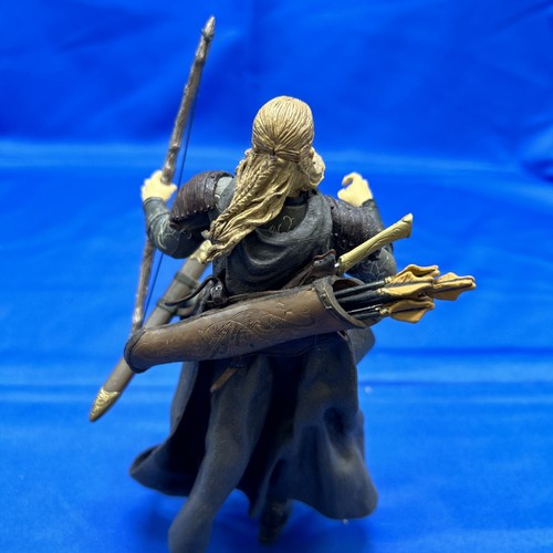 2002 Toy Biz Lord of the Rings The Two Towers Legolas with Rohan Armor complete - Picture 4 of 7