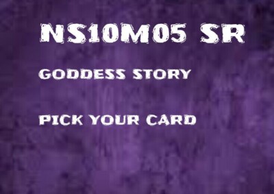 NS-10M05SR [pick your card] Goddess Story Anime Holo Card CCG