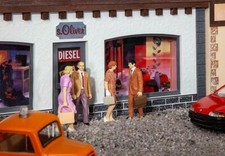 331504 Pola G 1:22,5, Miniaturfiguren 4 Passanten, Modelleisenbahn, GMK 