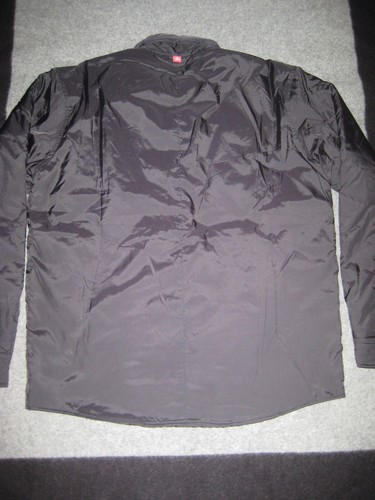 Men's ACTIVE RIDESHOP 2004 Black Insulated Skateboard Button-Up Jacket SOFT! - Picture 10 of 11