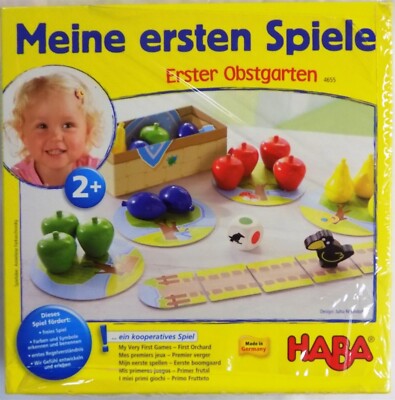 Haba Meine Ersten Spiele NIB Made in Germany