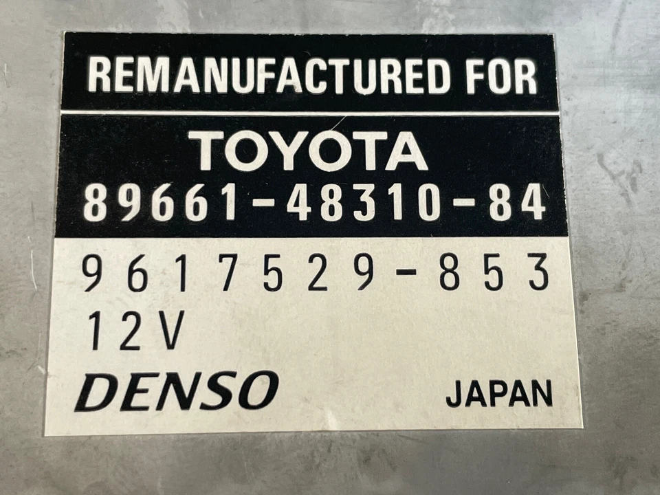 Módulo ecu de computadora Lexus RX300 2001 2002 motor 89661-48310 reman de fábrica OEM🟠 Foto 2 de 4