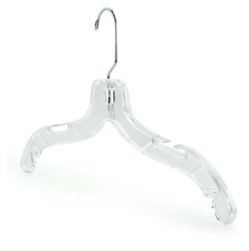 Mainetti Plastica Trasparente Top Appendiabiti 43cm Confezione Di 100 - Immagine 4 di 4