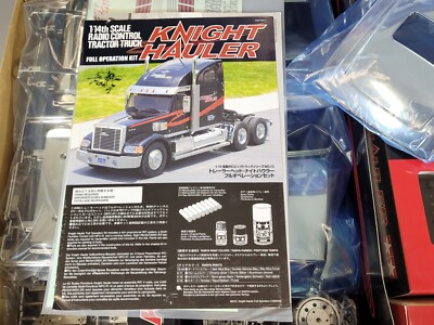 New Tamiya 1/14 RC Knight Hauler Chrome Metallic Special Edition