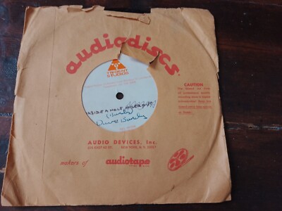 Dave Bundy Inside A Hole Acetate One Sided 