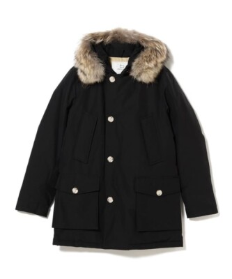 ASK availability First) BEAMS WOOLRICH / NEW ARCTIC PARKA down 