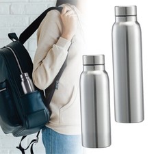650/1000ml Vacuum Sport Flask Insulated Stainless Steel Water Bottle Outdoor