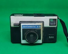 Vintage Kodak INSTAMATIC X-15 Point-and-Shoot Film Camera Untested