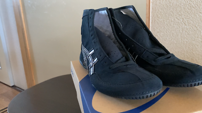 Shoe bag] Asics Wrestling Shoes EX-EO 1083A001 Black x Black x
