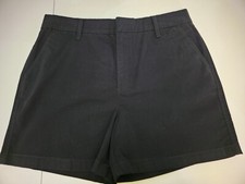 Gloria Vanderbilt black new women shorts size 14       S117