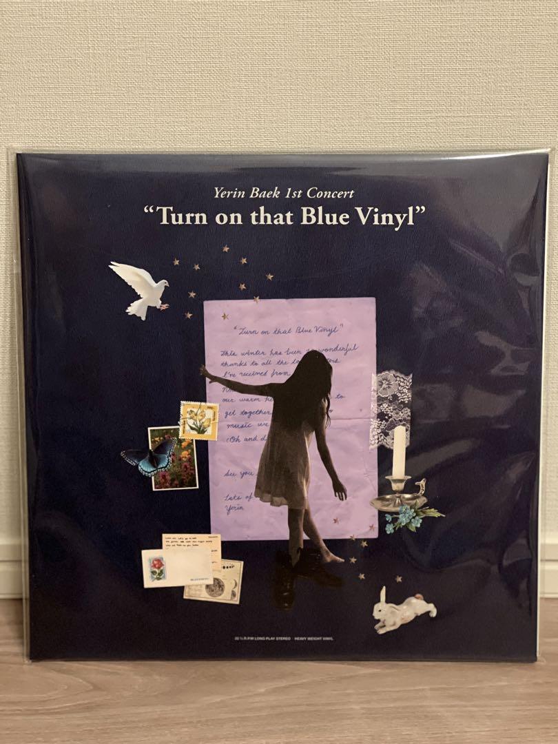 Baek Yerin Limited Live Analog Record Lp Blue Vinyl | eBay