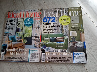 Ideal Home April June July 2023 Lisa Faulkner Andi Oliver Sarah Raven Mary Berry