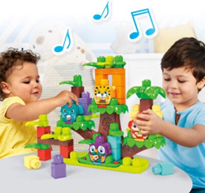 Mega Bloks Jungle Treehouse Band Playset NEW | eBay